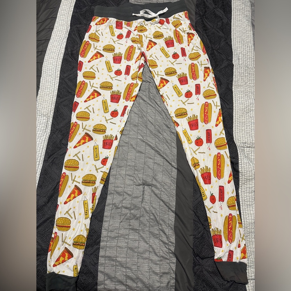 Women’s Little Sleepies Joggers size XS Fast Foodies